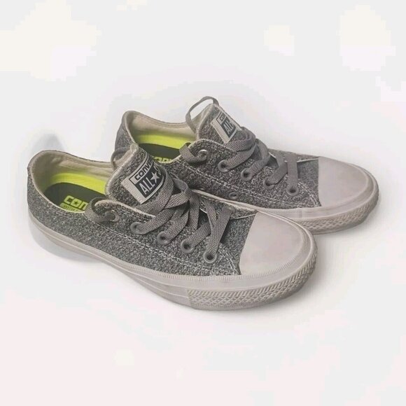 Converse Chuck Taylor All Star Mesh Gray Sneakers WMS 5 US Lunarlon Insoles. - Picture 1 of 9